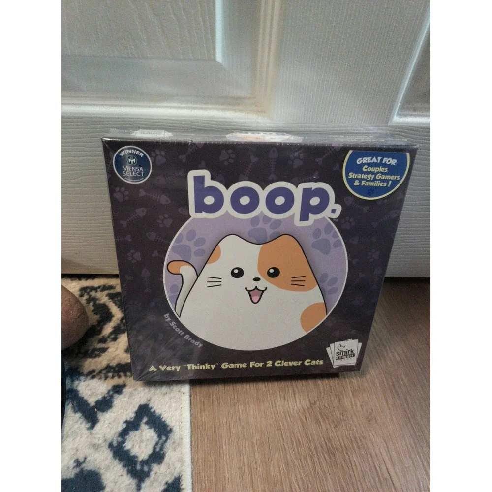 BOOP CAT KITTEN BOARD GAME Smirk & Dagger By Scott Brady NEW SEALED Strategy NIB